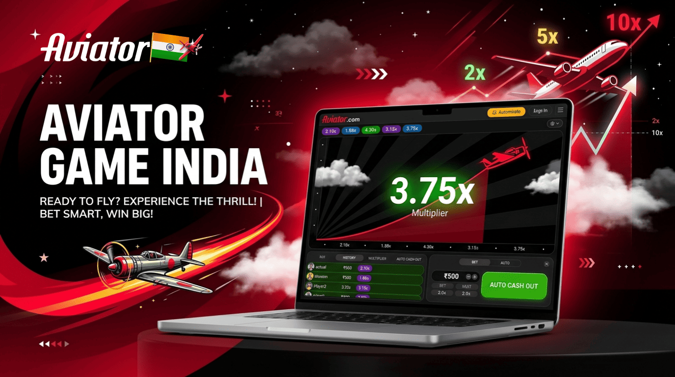 Aviator crash game for players in India